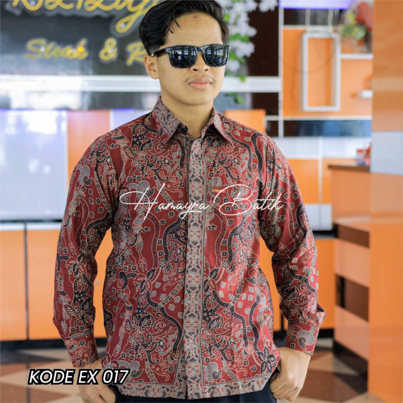 BATIK HAMAYRA || KEMEJA BATIK PREMIUM PRIA LENGAN PANJANG