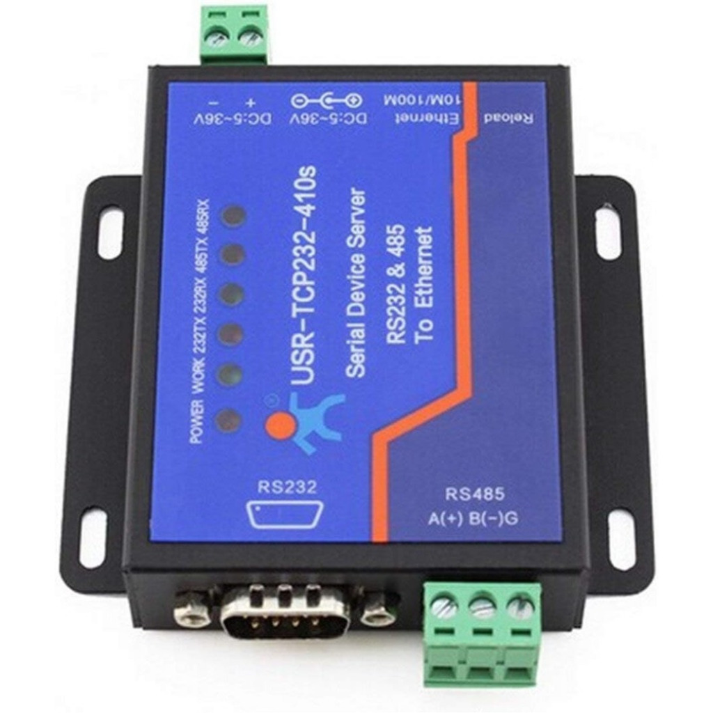 Usr-Tcp232-410S RS232 / RS485 Serial to Ethernet Adapter/IP Device Server Ethernet Converter Support
