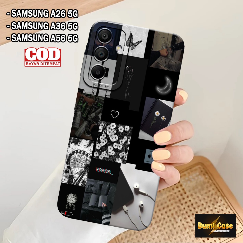 Softcase Hp Samsung A26 5G /A36 5G / A56 5G 2025 Bumi Case Fashion Case Aesthetic Case Samsung A26 5