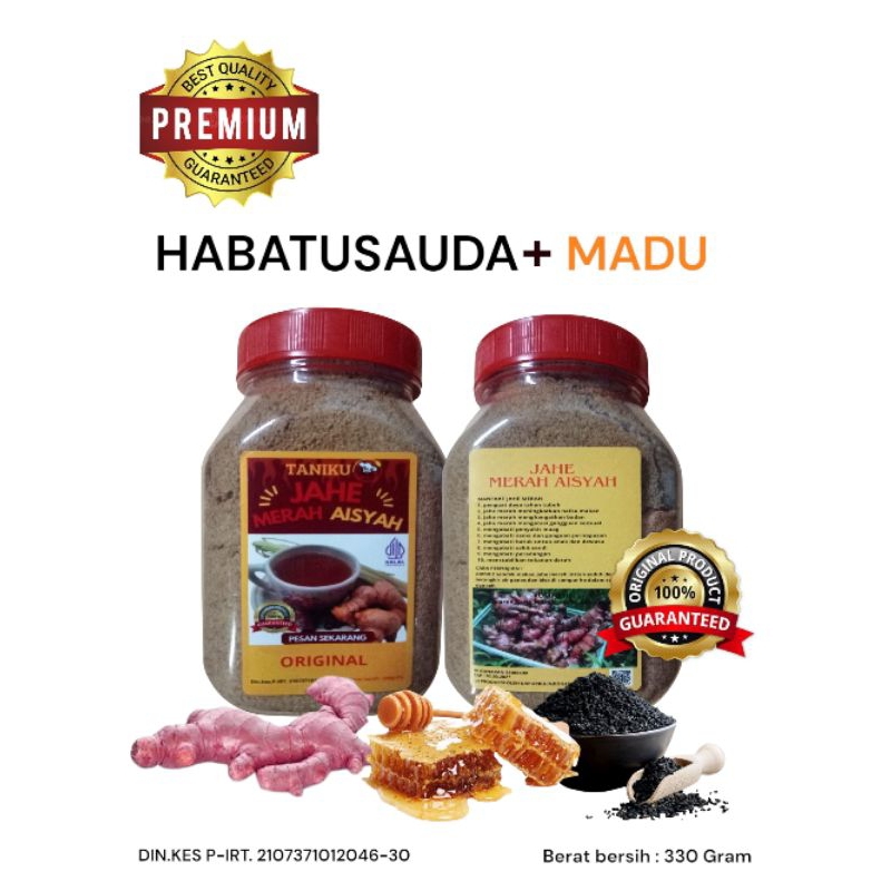 

JAHE MERAH SUPER HABATUSAUDA 330 GRAM
