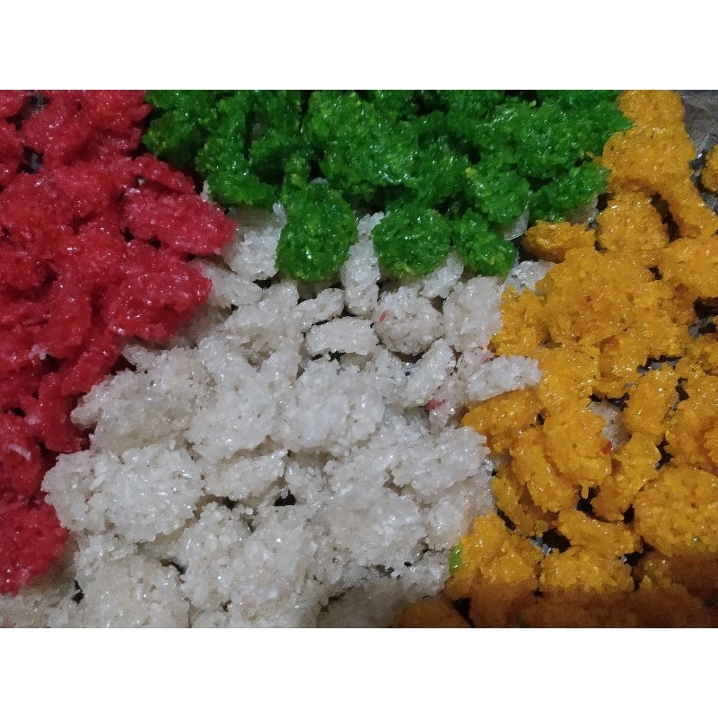 

rengginang mini ber warna 1kg