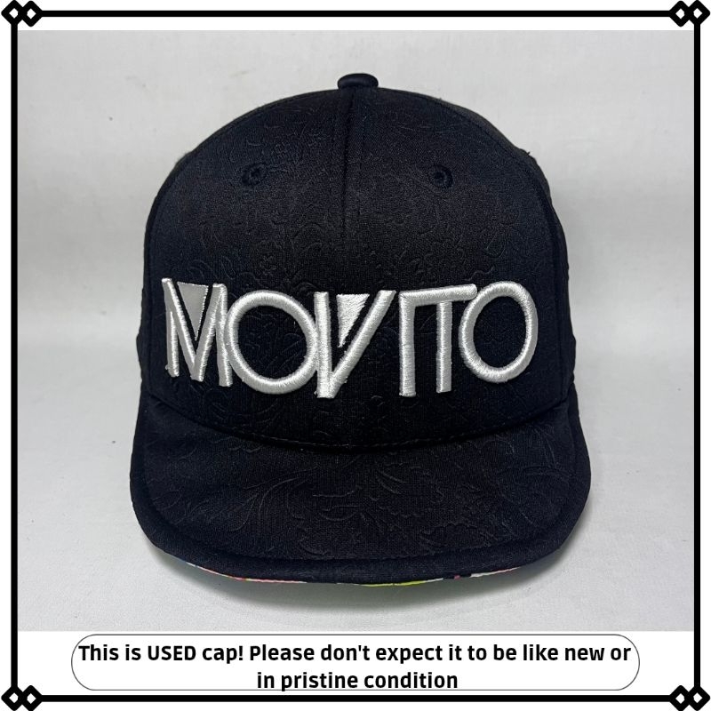 topi sepeda visor lentur original second movito