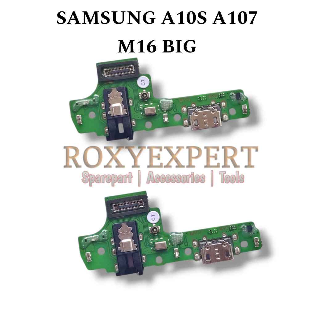 Konektor Charger Samsung A10S A107 M16 Big Pcb Board Papan Cas Connector Usb Original