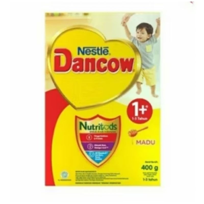 

susu Dancow 1+ 400 gr gratis bubble wrap kardus