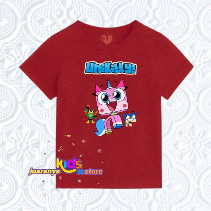 BAJU ANAK KAOS ANAK UNIKITTY BAJU ANAK LAKI LAKI PEREMPUAN