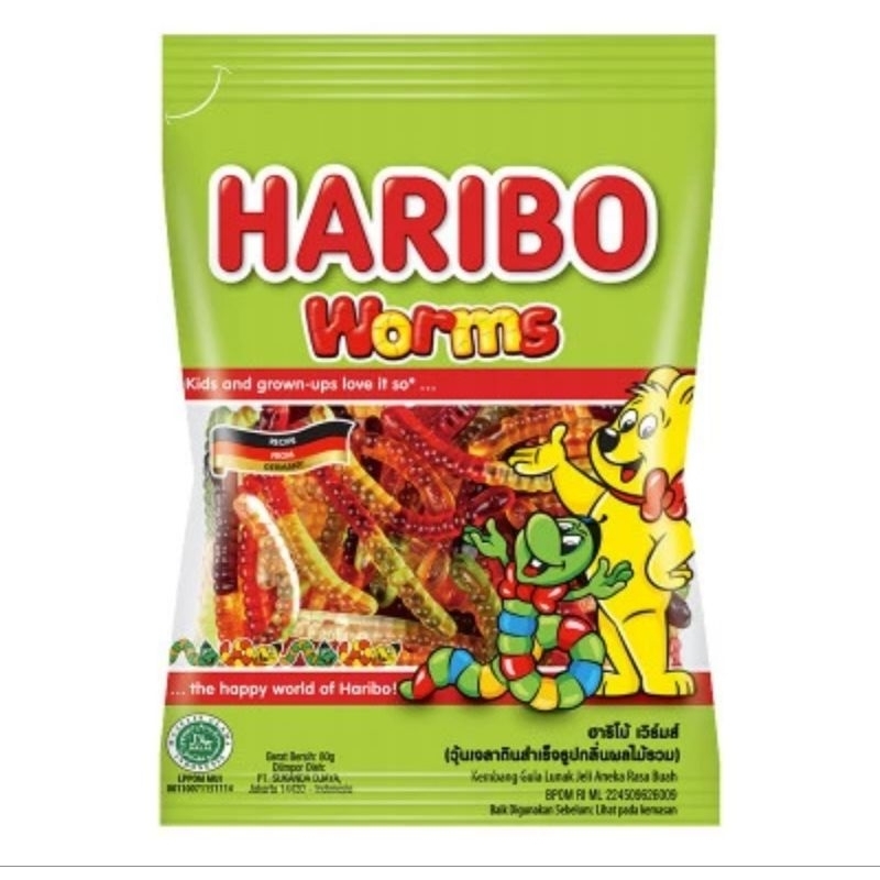 

Permen Jelly Worms