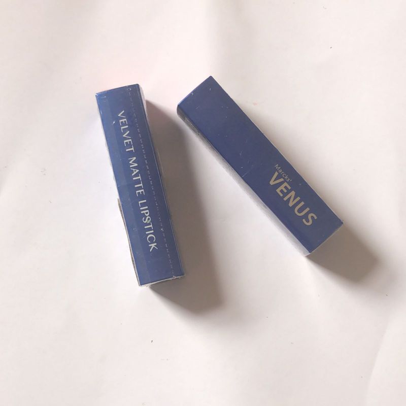 Marcks' Venus Velvet Matte Lipstick | Marcks Venus Water Shine Lipstick