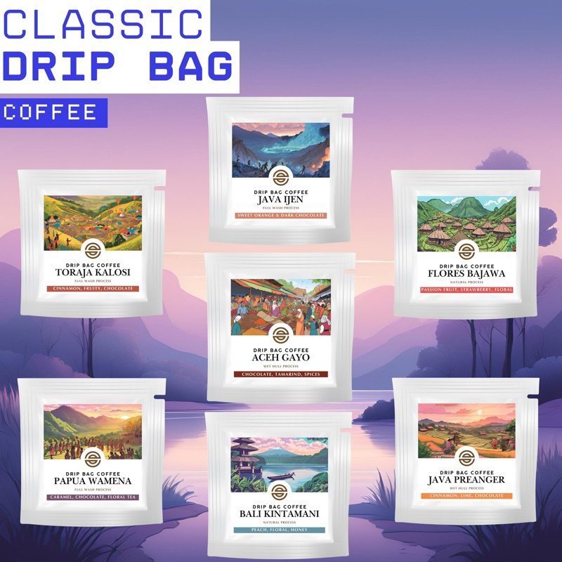 

Coffee Drip Bag - Classic Series [1pcs]