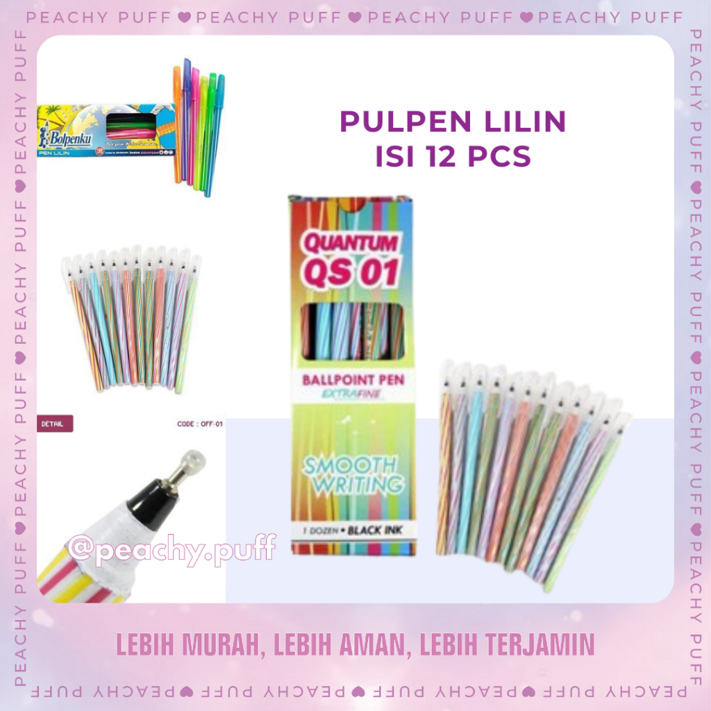 

Bolpenku Pulpen Lilin Harga Per Kotak Isi 12 Pcs