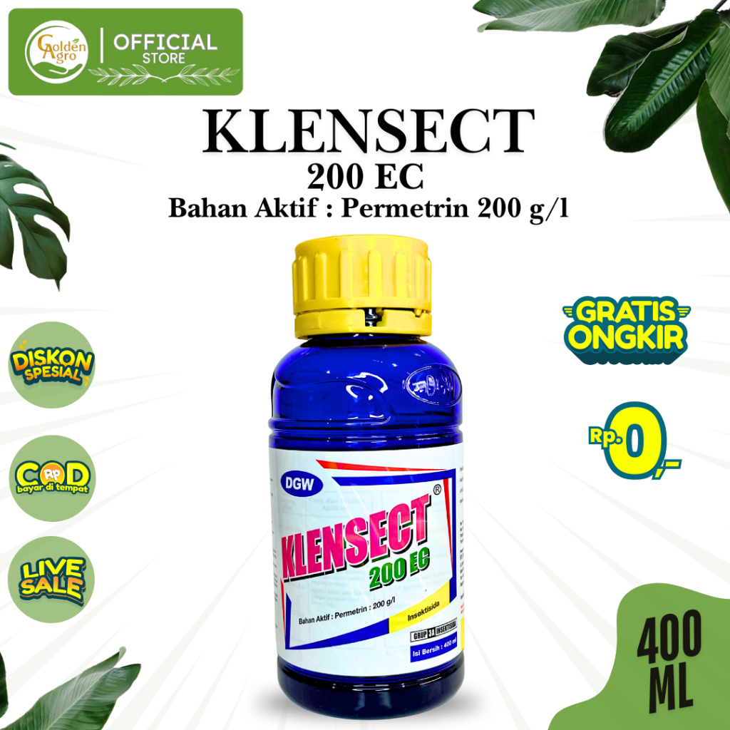 INSEKTISIDA KLENSECT 200EC EC 400ML ML