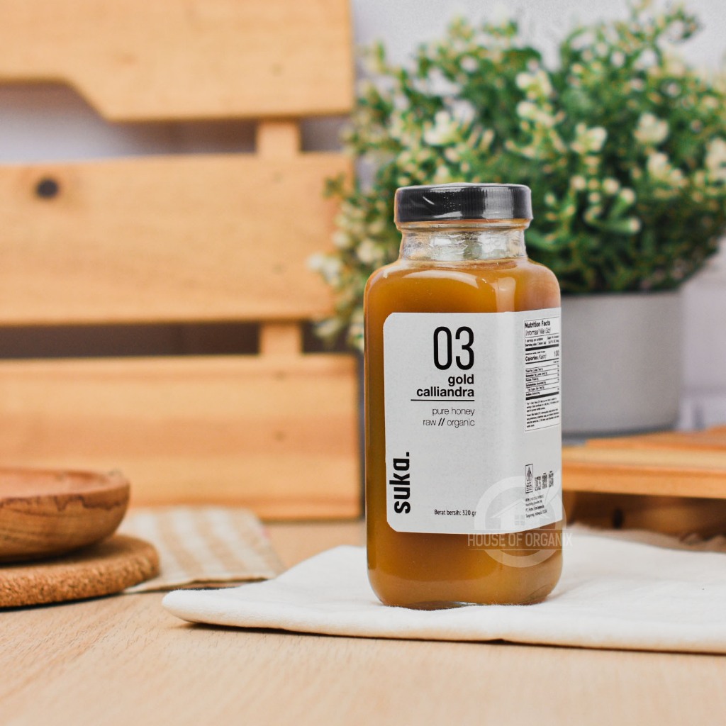 

Suka Organic Gold Calliandra Honey / Madu Kaliandra 320 Gr