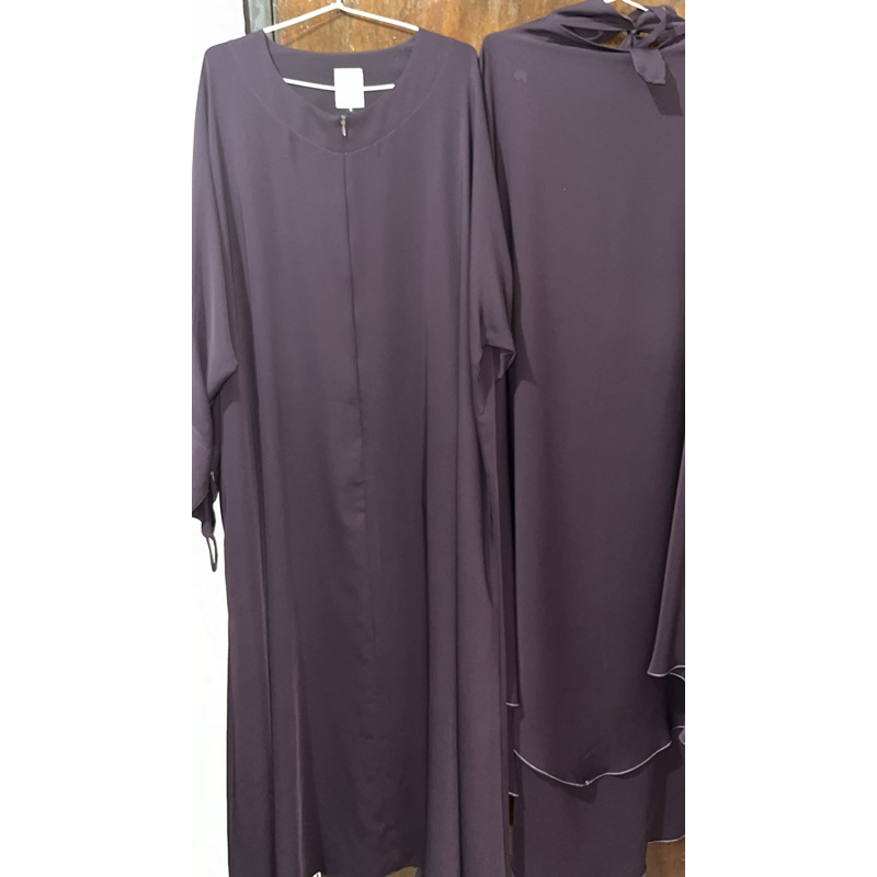 luna set raisin by elmadina abaya