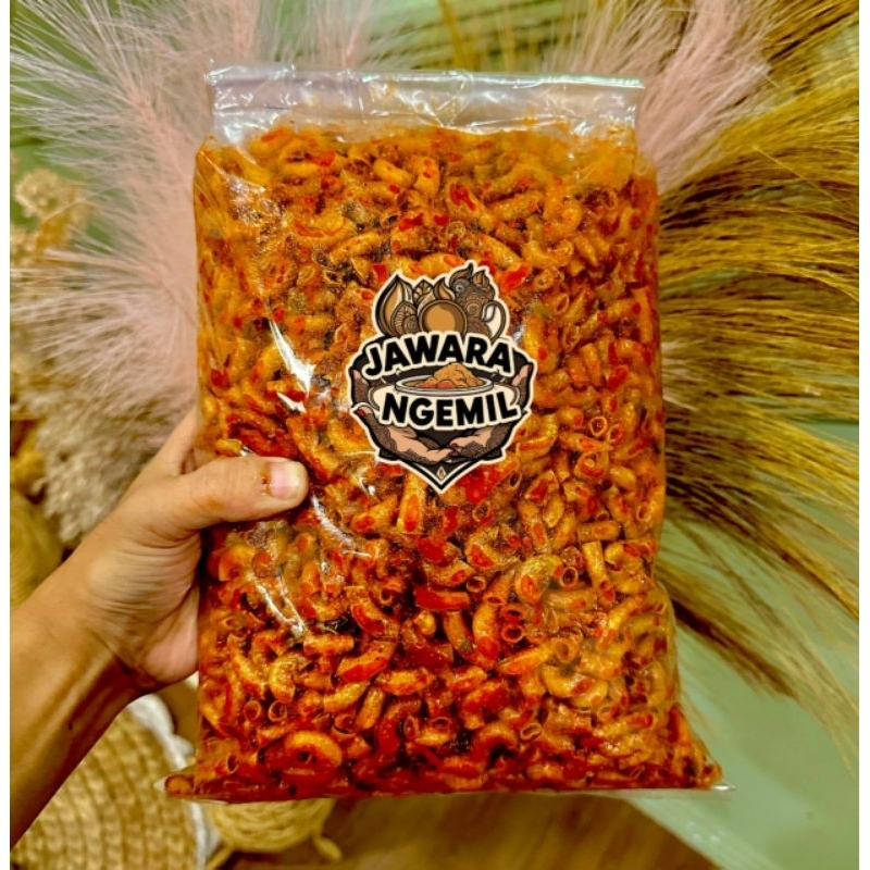 

(FLASH SALE ) MAKARONI ORIGINAL, CIKRUH PEDAS DAUN JERUK JAWARA NGEMIL