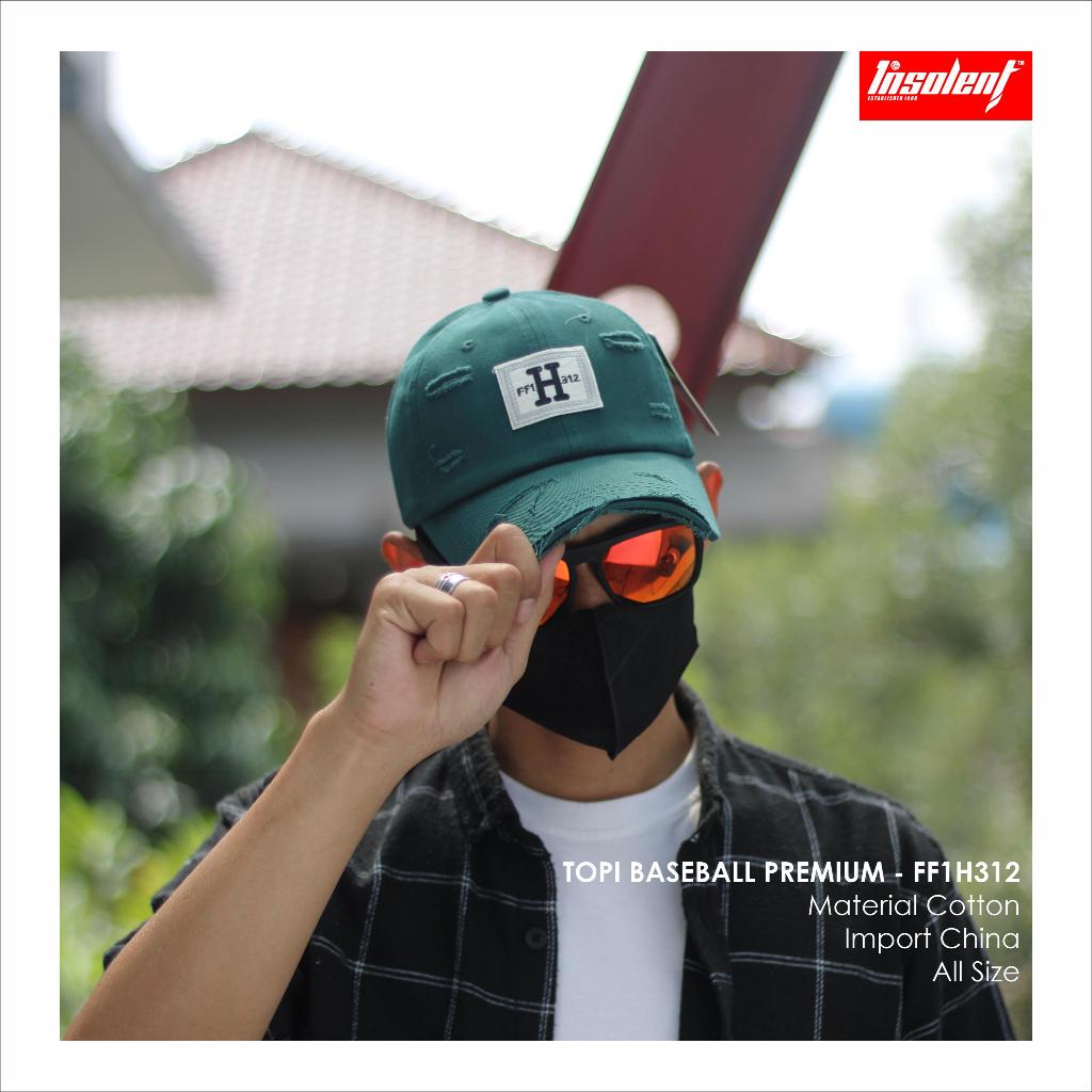 Insolent - Topi Baseball Caps Import Pria Wanita Korean Style - FF1H312