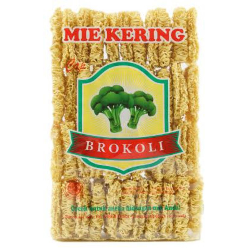 

MIE KERING KHAS TULUNGAGUNG BROKOLI 1200GR/44PCS @27GR