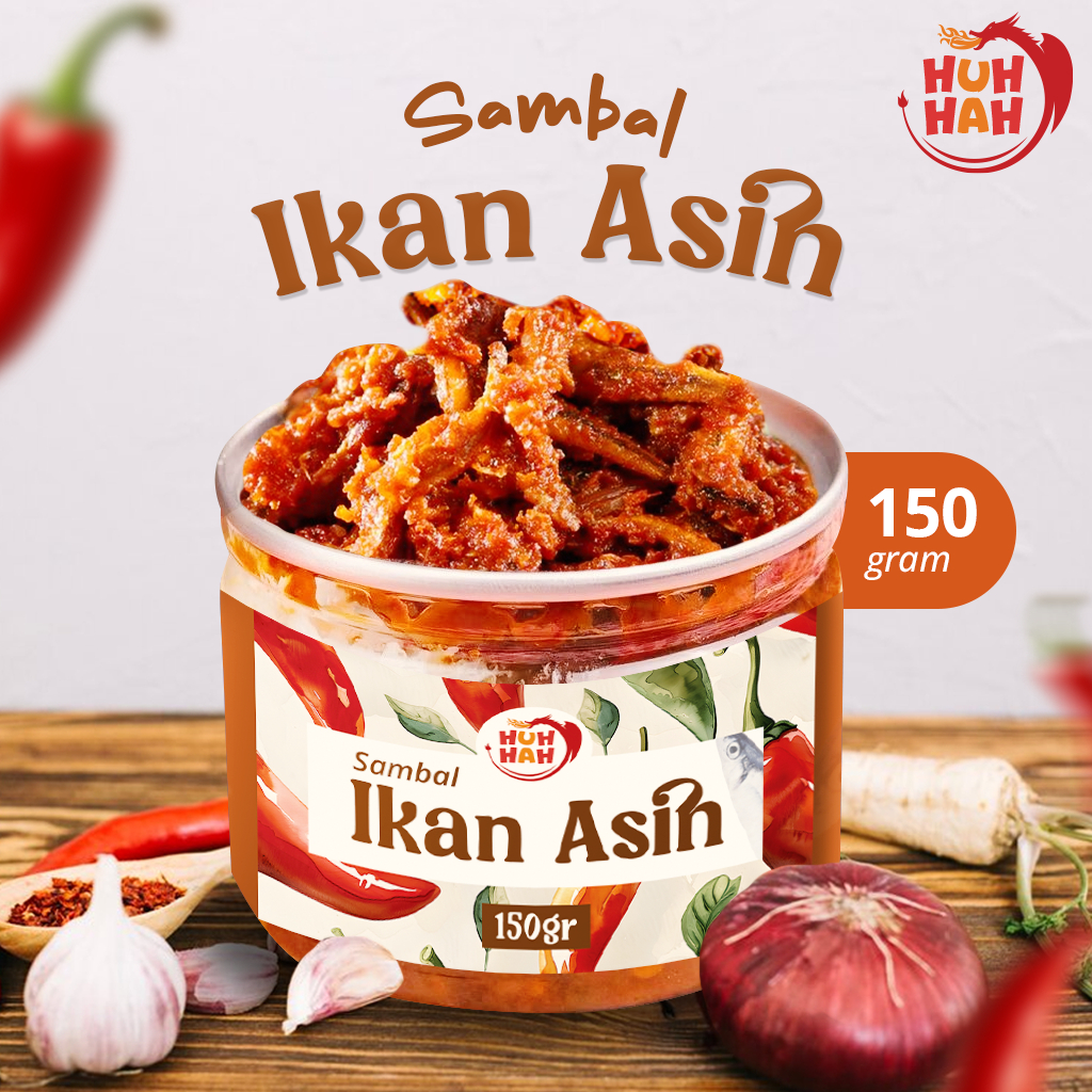 

READY HUH-HAH! SAMBAL IKAN ASIN / SAMBAL TERI BEST SELLER / SAMBEL TERI / IKAN ASIN / SAMBAL RUMAHAN
