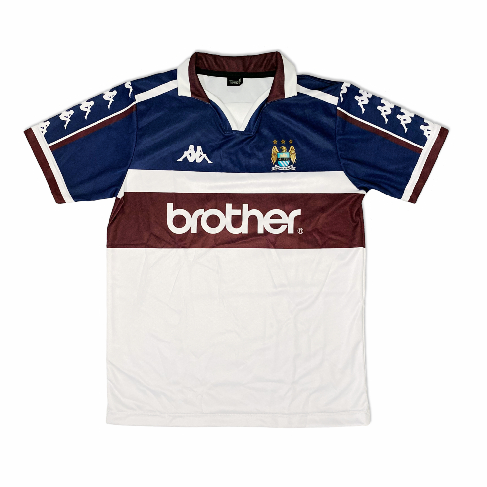 Jersey Retro // Jersey Fantasy // Jersey Vintage Uniseks Manchester City Brother By 99Clove Apparel