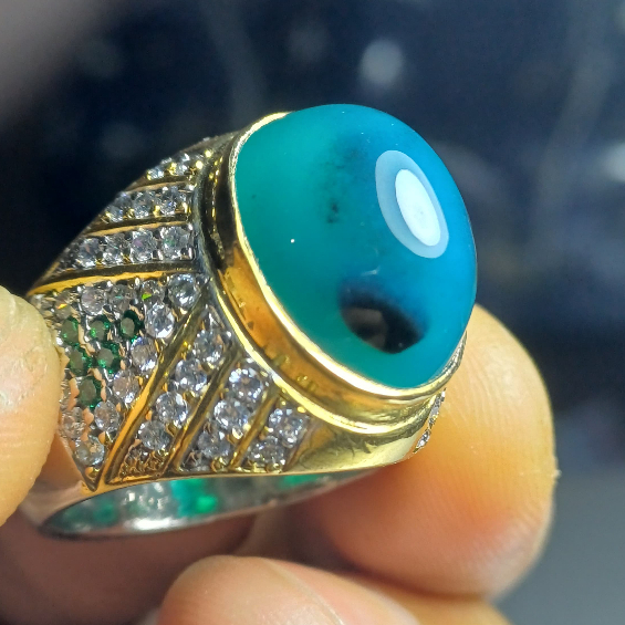 Batu Bacan Doko Kantoran Coklat Merah / Cokmer Kristal