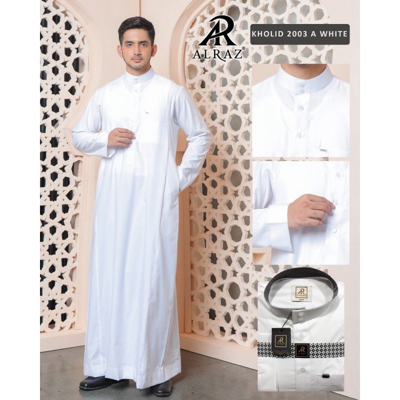 JUBAH ALRAZ REGULER JUBAH KATUN PREMIUM JUBAH ALRAZ KHOLID JUBAH ALRAZ PUTIH JUBAH UMROH