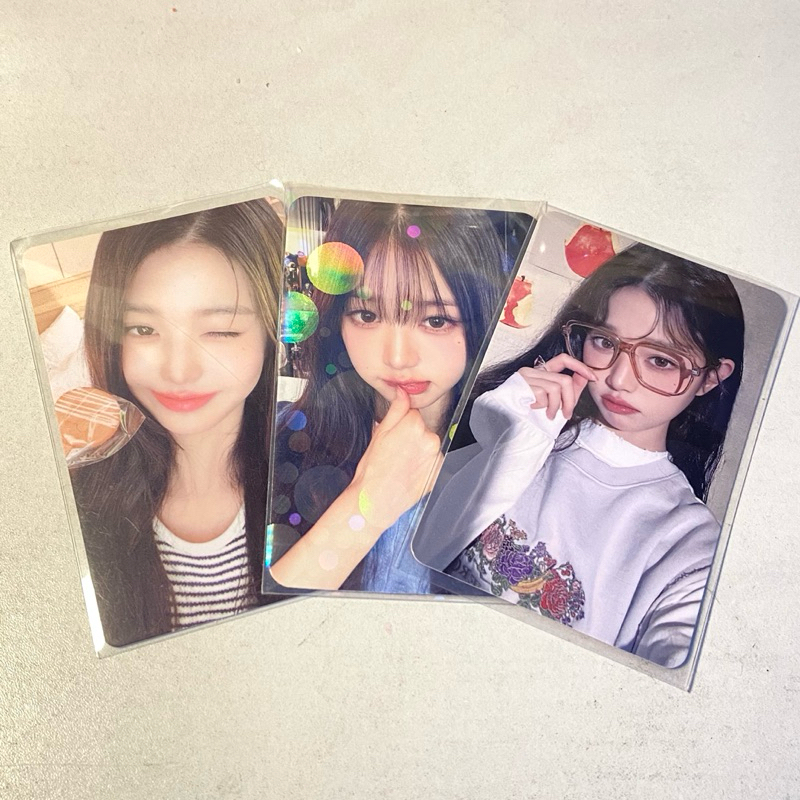 Photocard Wonyoung Ive Official appmus nerd macaron