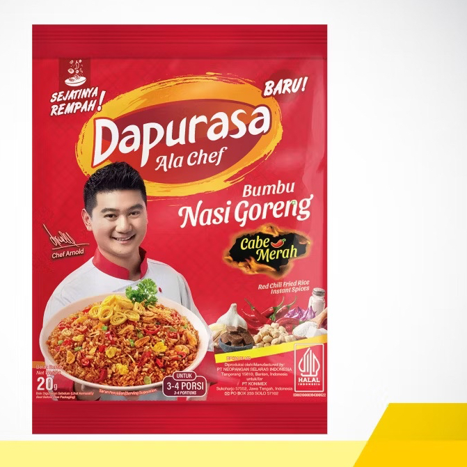 

DAPURASA BUMBU NASI GORENG CABE MERAH 20gram
