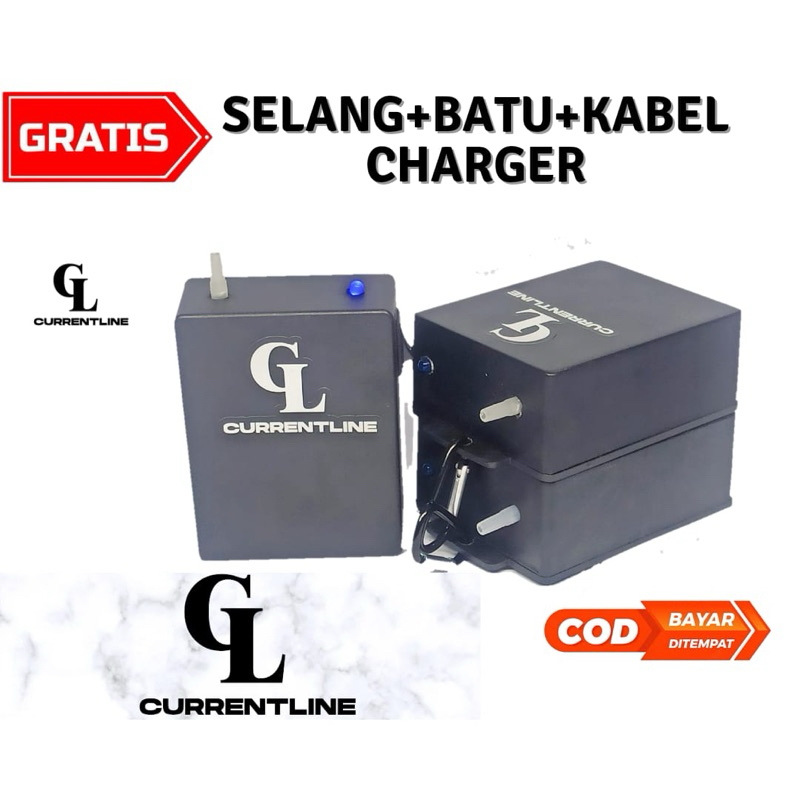 wannaonego - Aerator Baterai Portable Pompa Udara Aquarium - Silent, USB Charging, Gelembung Oksigen