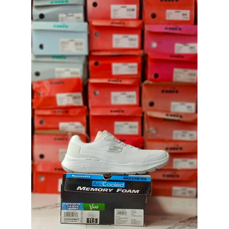 SKECHERS EQUALIZER 5.0 232524/WHT SIZE 45.5