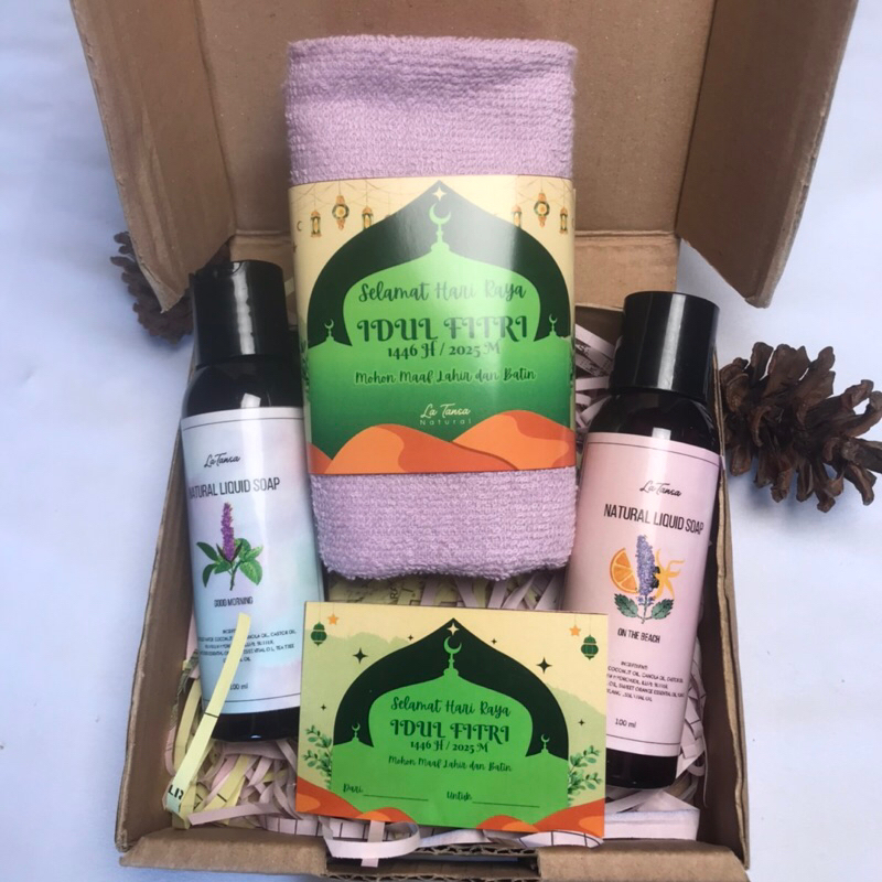 HAMPERS LEBARAN | Paket Mini | Paket Sabun Natural | La Tansa Natural Soap