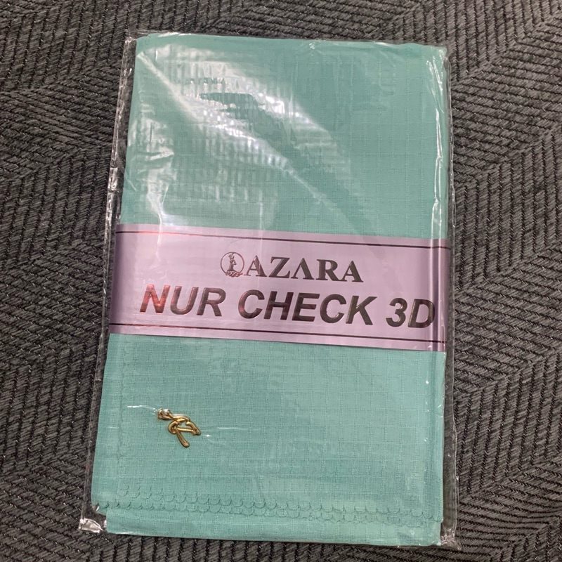 (New) Hijab Segi4 Azara warna hijau tosca