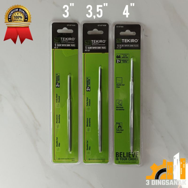 KIKIR SEGITIGA TEKIRO/KIKIR GERGAJI TEKIRO