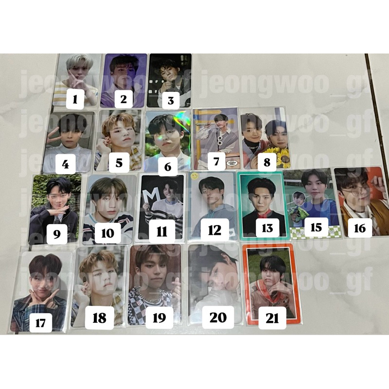 wts photocard pc treasure official asahi lebah jumatan haruto jeongwoo kuping hyunsuk dagu yedam sad