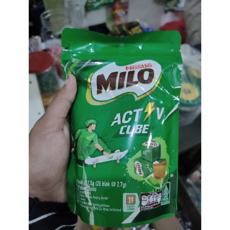 

Milo Aktif Cupe isi 25blok