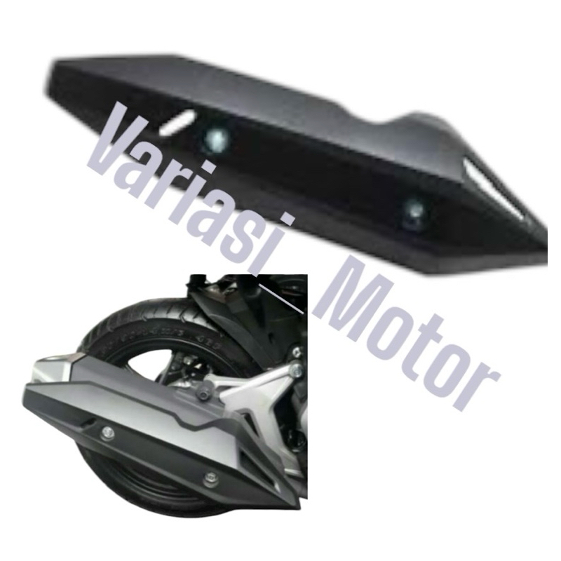 Cover Knalpot Vario 125 150 LED/Tutup Knalpot Vario 150 LED/Cover Knalpot Vario
