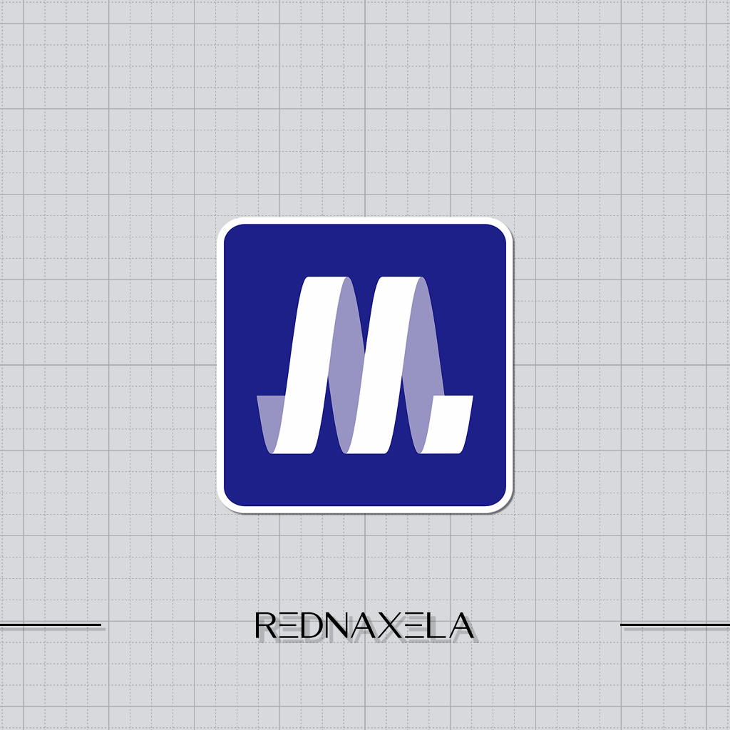 

Stiker Vinyl Osaka Metro Logo #1 Stiker Koper Travel Sticker