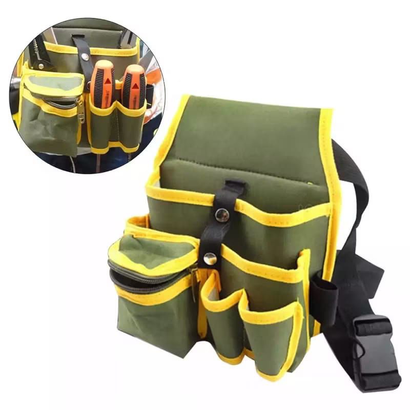 Tas pinggang perkakas tukang / tool bag organizer / tas teknisi listrik