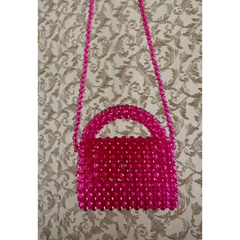 Tas Beads Fuschia by iwearkana (Preloved)