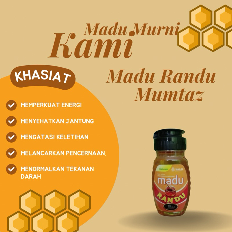 

Madu Randu mumtaz Mabruuk 135 Gram