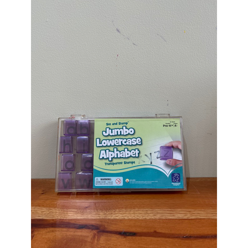 

Mirip Learning Resources Lowercase Alphabet Stamps Belajar Huruf