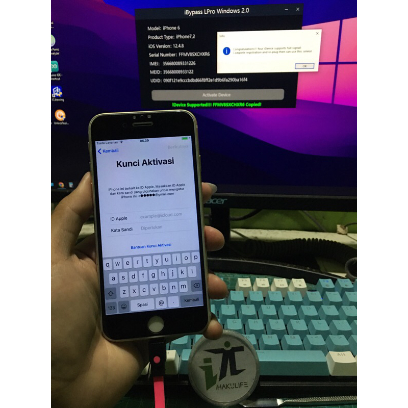 Jasa Bypass Wifi Only 5s - X