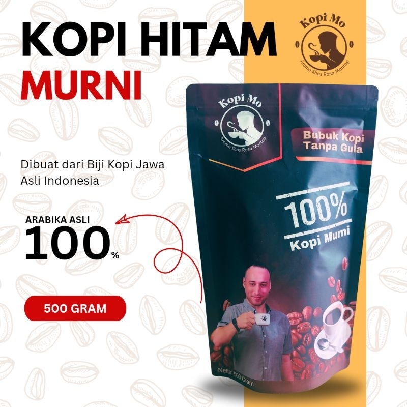 

[Kopi Murni Tanpa Gula] Kopi Arabica 500 gram ( 100% Kopi Murni ) | Kopi Bubuk & Biji Kopi Mo [Premium Pack]