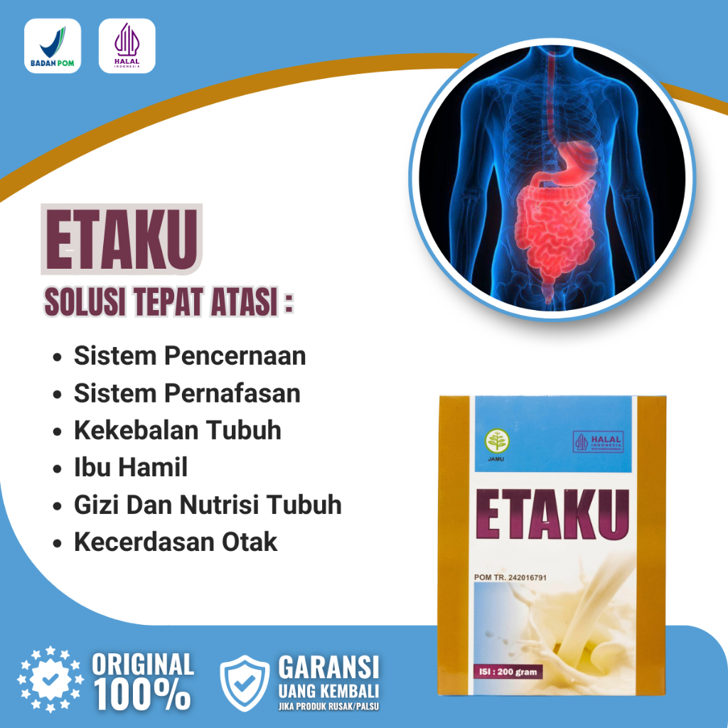 

Susu Bubuk Etaku - Susu Kambing Asli Etaku / Walatra Etaku / Etaku Asli 100% Susu Kambing / Etaku