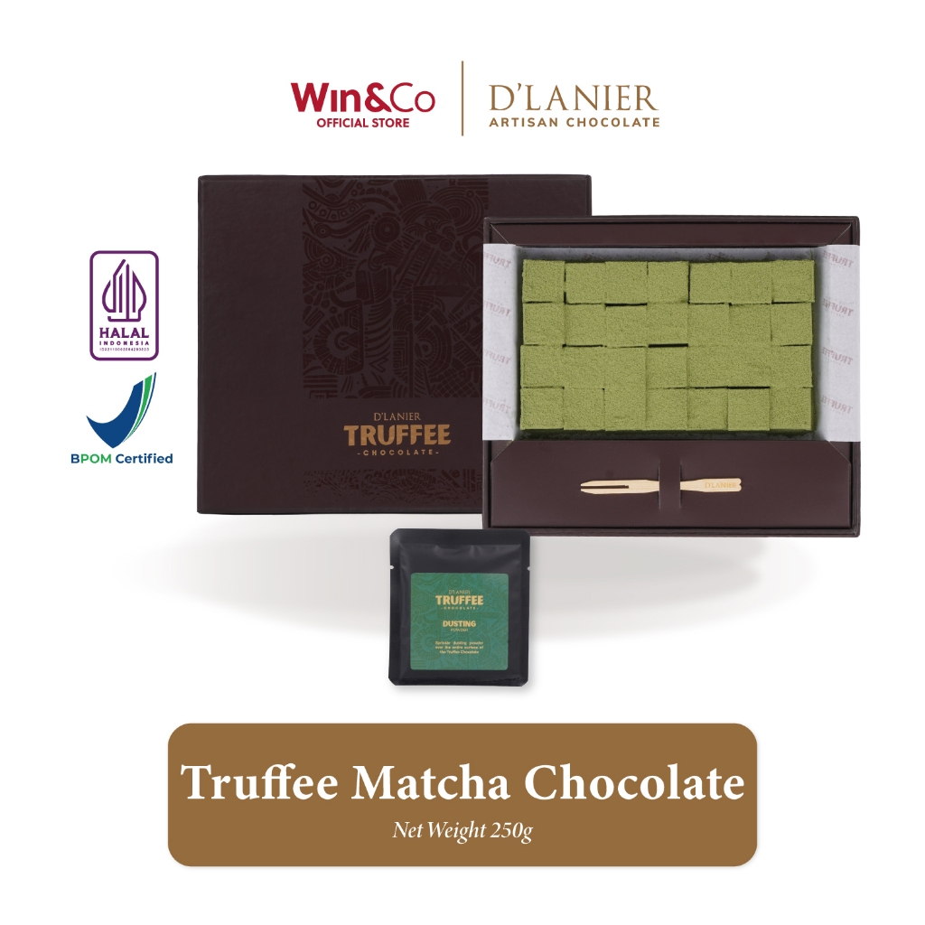 

D'Lanier Truffee Matcha Chocolate - Nama Chocolate