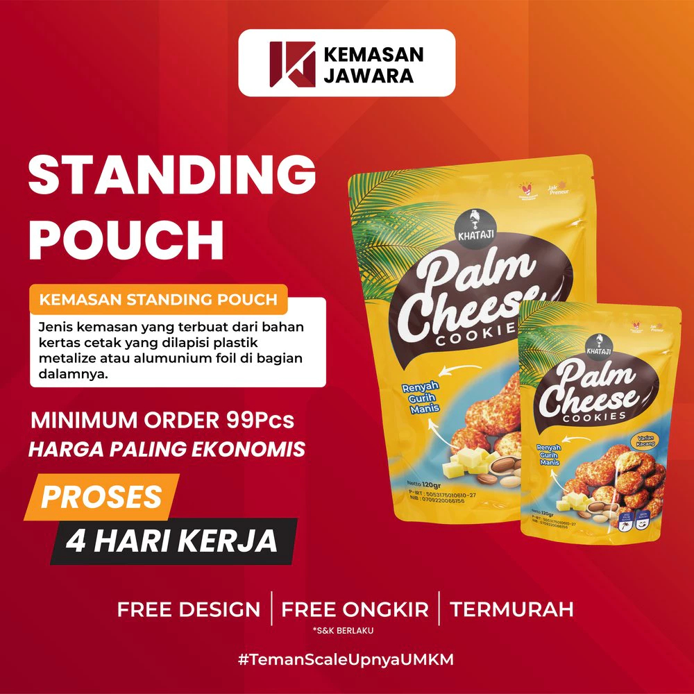 Standing Pouch Full Print Custom 16x24 Aluminium Foil