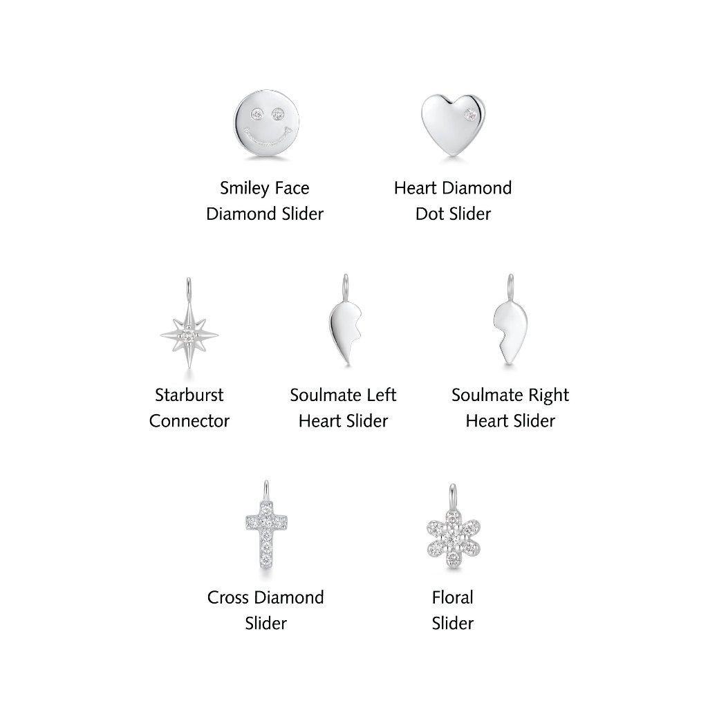 Isago Liontin Slider For Permanent Bracelet