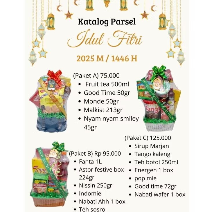 

[PROMO] PARCEL LEBARAN IDUL FITRI