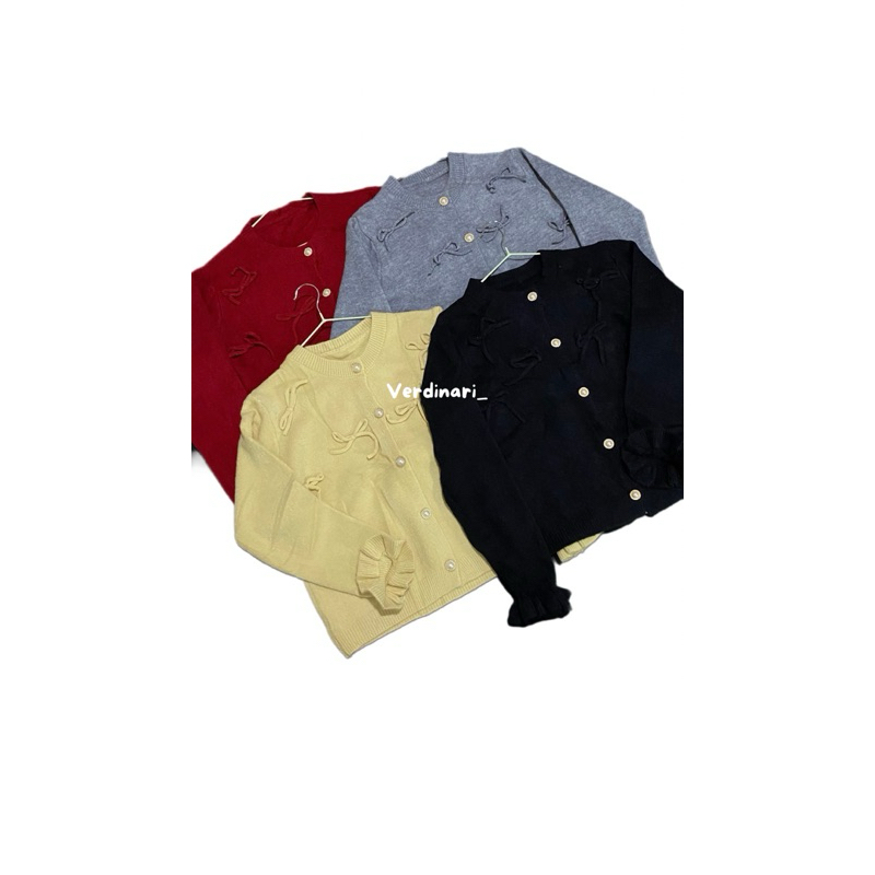 CARDIGAN RAJUT - KNIT PITA IMPORT - KNIT PREMIUM