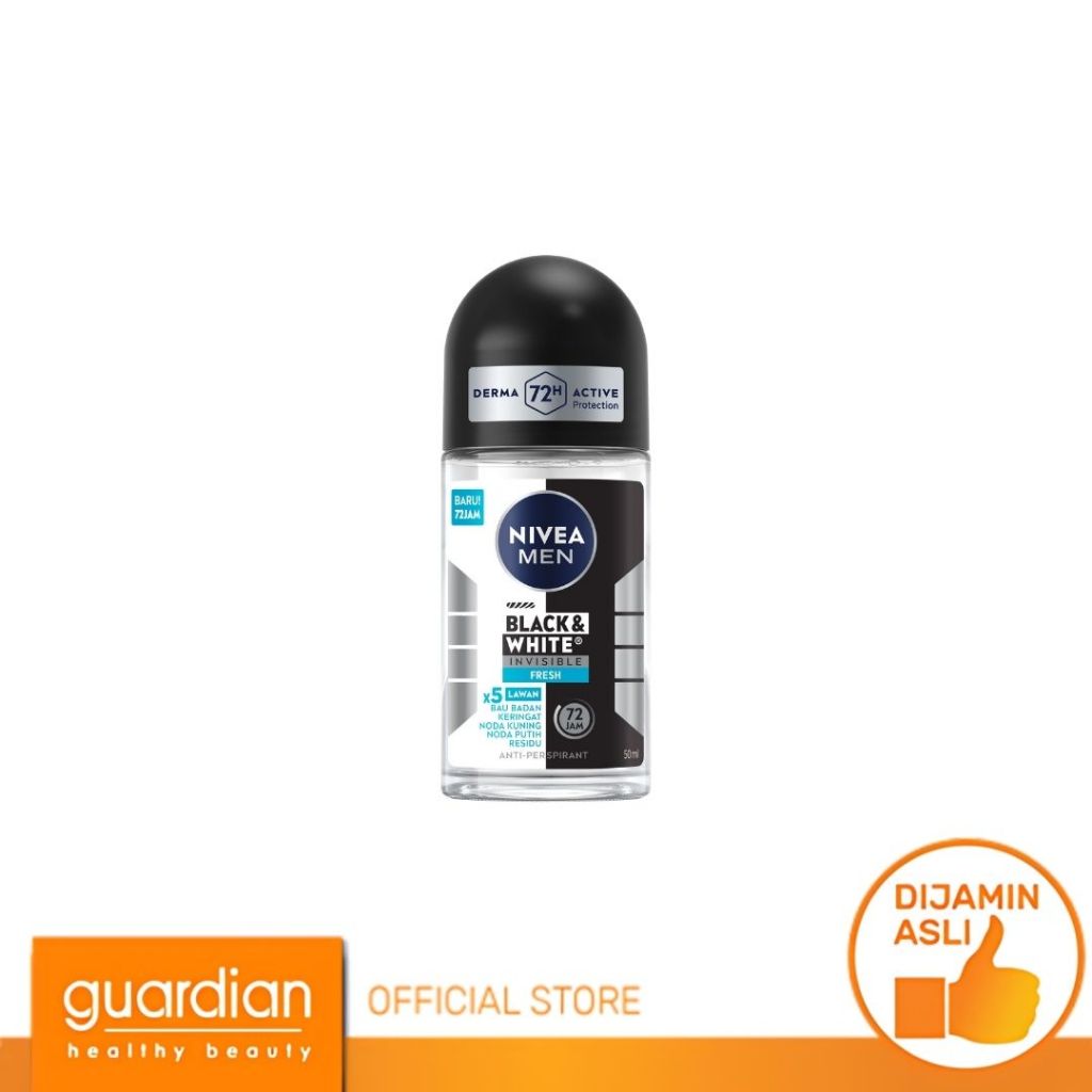 NIVEA MEN Deodorant Black & White Fresh Roll-On 50ml