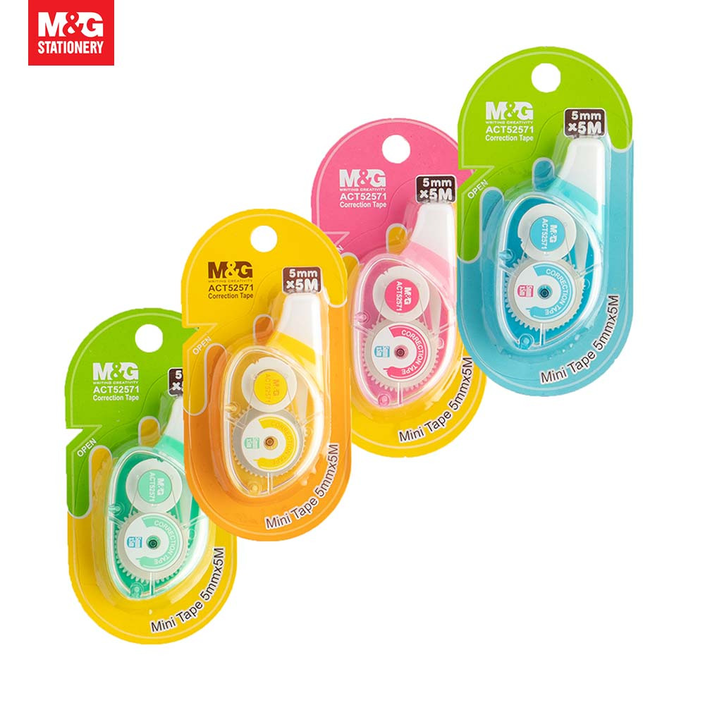 

M&G Mini Correction Tape TM&G Mini Correction Tape Tip Ex Kertas Pita Koreksi 5m x 5mmip Ex Kertas Pita Koreksi 5m x 5mm