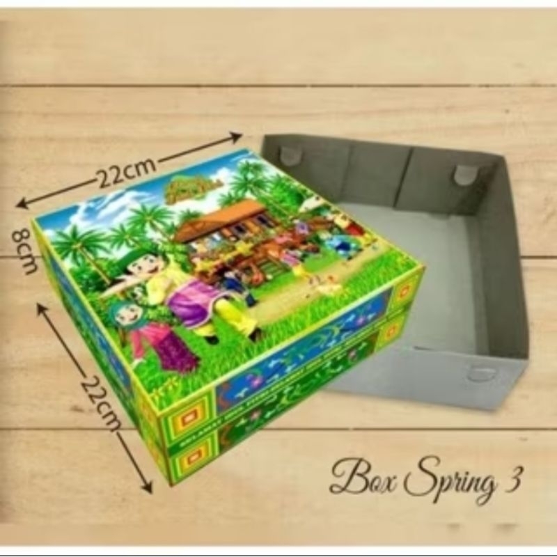 

Dus Lebaran Idul Fitri Ekonomis 22x22x8 cm