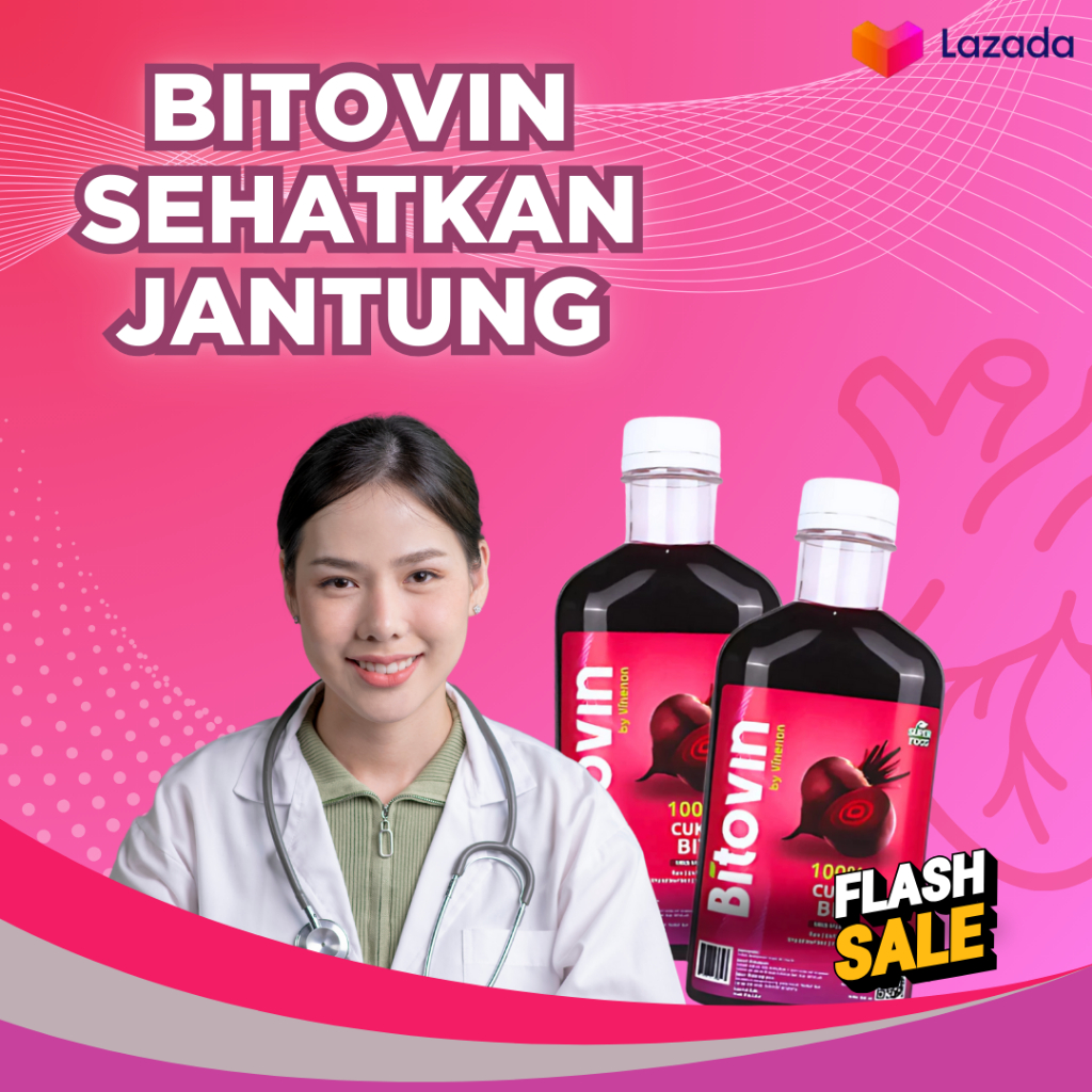 Bitovin Vitamin Sehatkan Jantung - Cuka Buah BIT